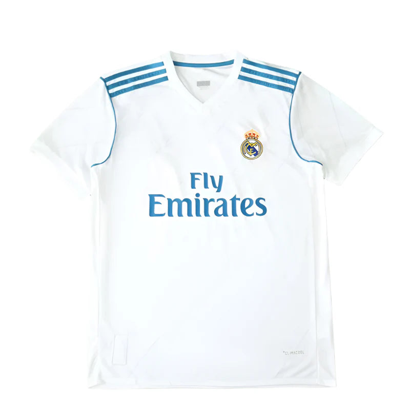 Real Madrid CF Home Retro Fan Version 17/18 Season Jersey