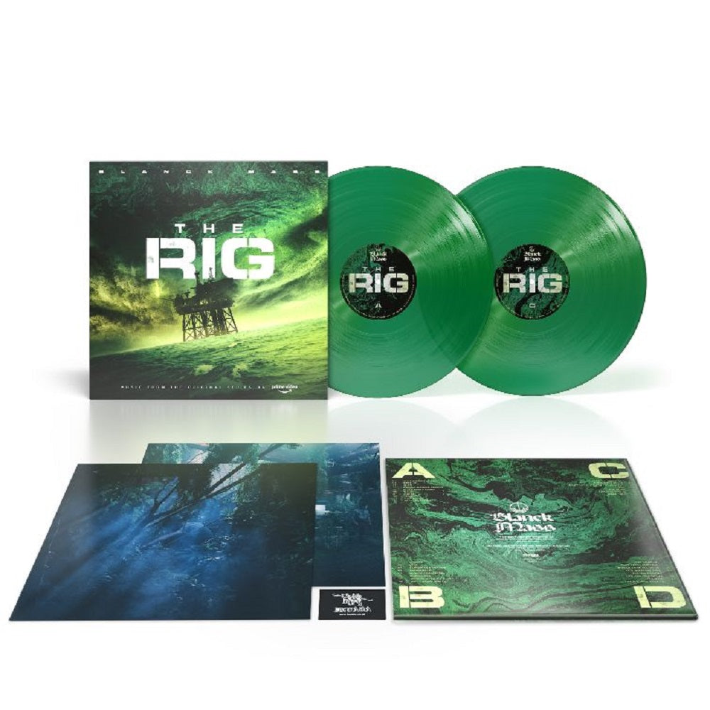 Blanck Mass The Rig (Prime Video Original Series Soundtrack) Vinyl LP Translucent Green Colour 2023