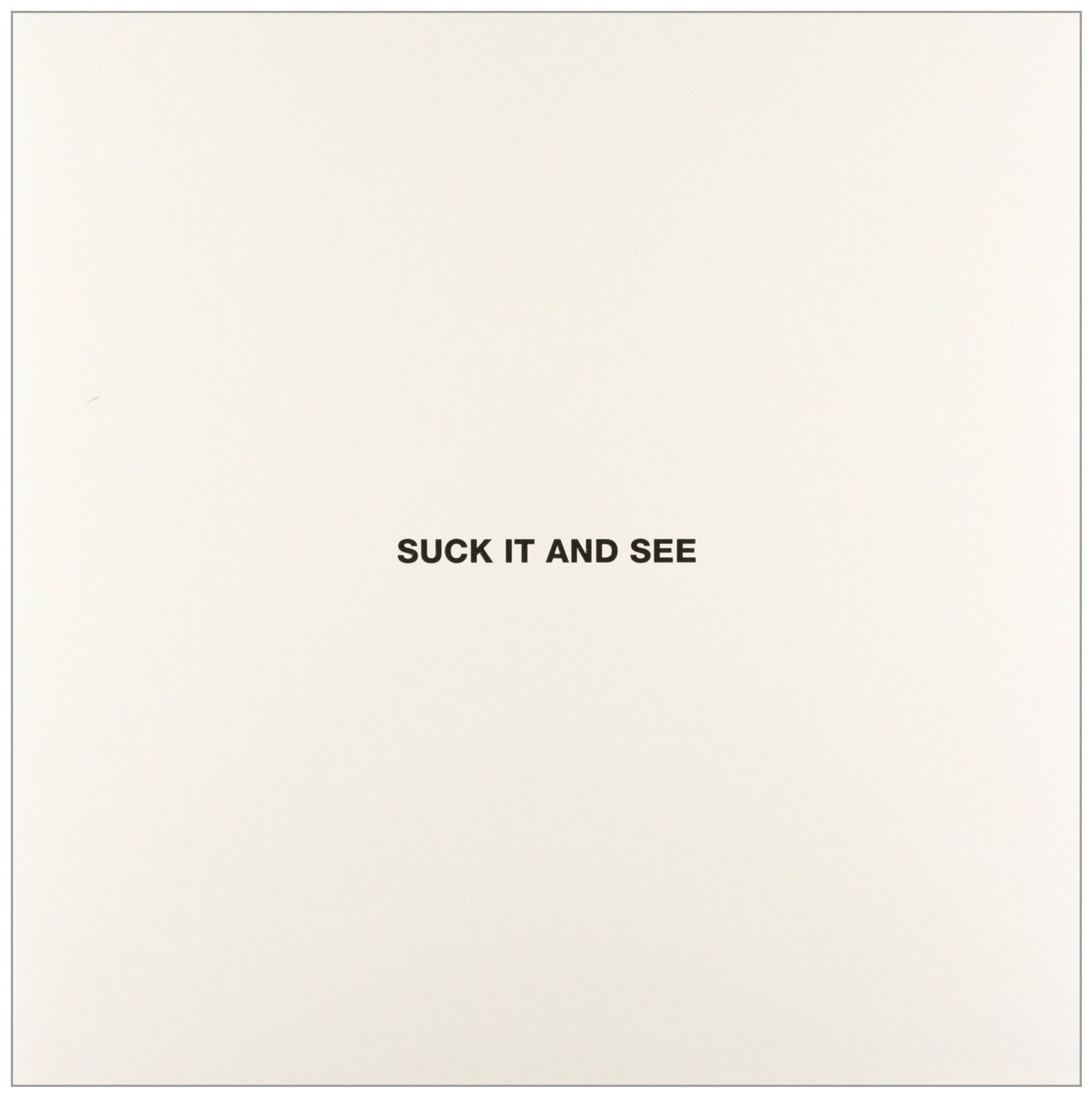 Arctic Monkeys Suck It And See Vinyl