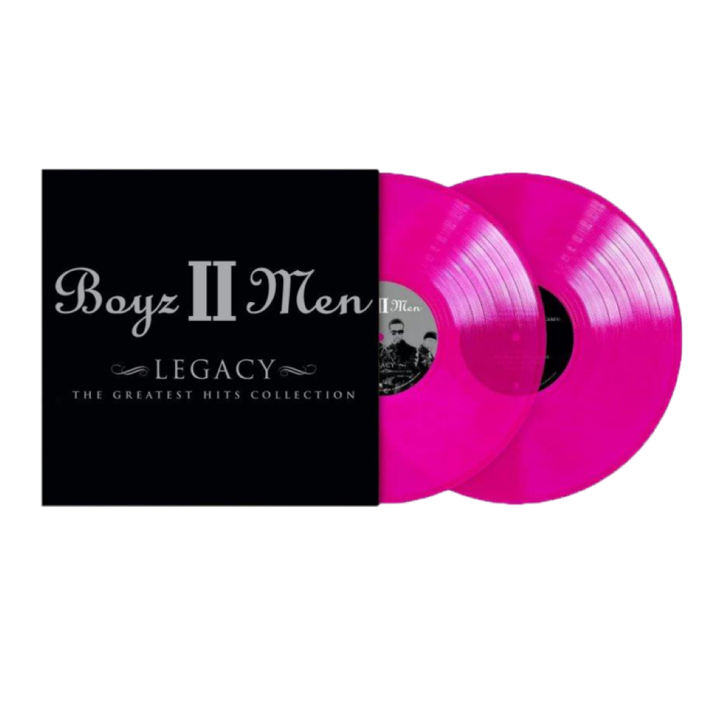 Boyz II Men Legacy: The Greatest Hits Collection Vinyl LP Purple Opaque Colour 2024