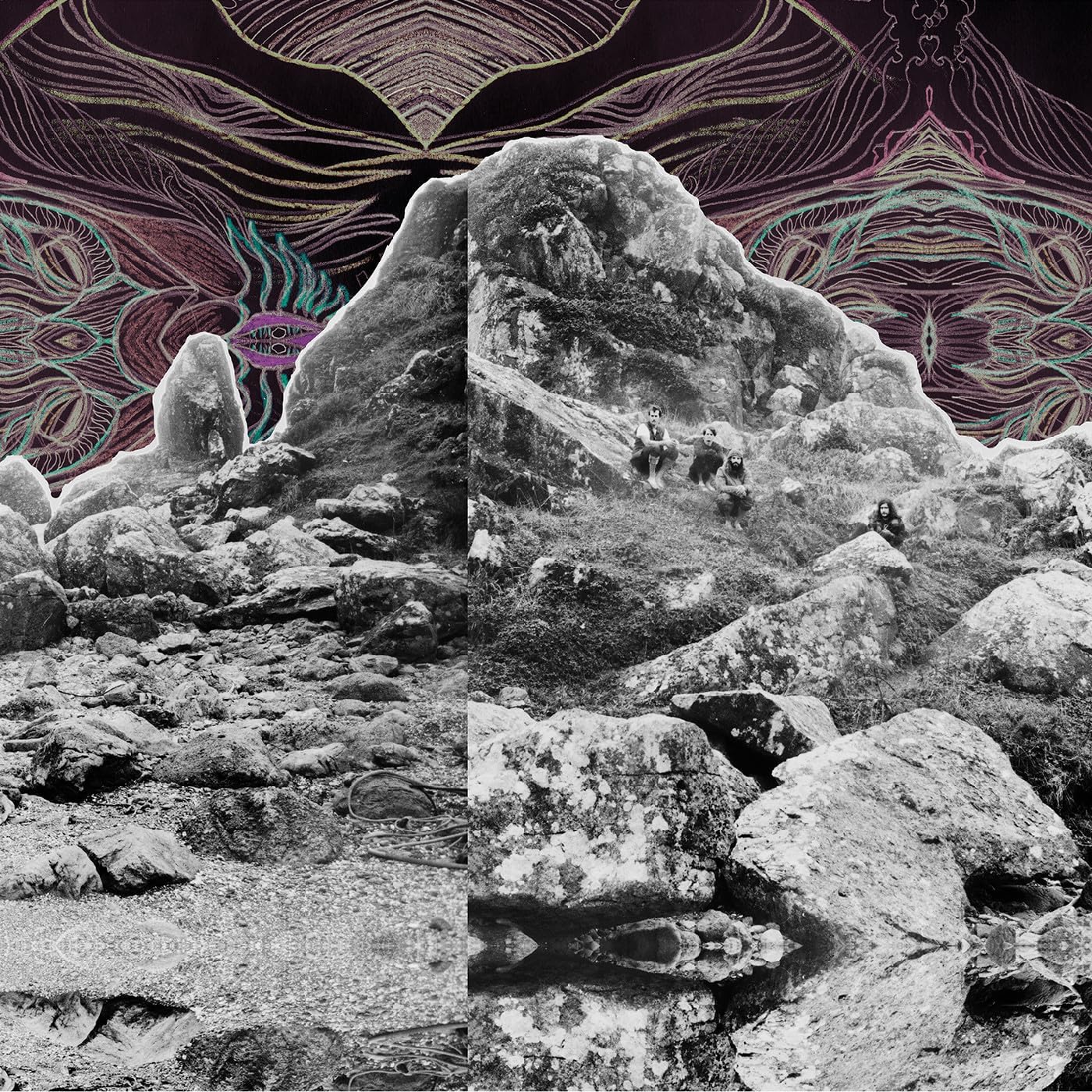 All Them Witches Dying Surfer Meets His Maker Vinyl LP Sea Glass & Pink Swirl Colour 2024