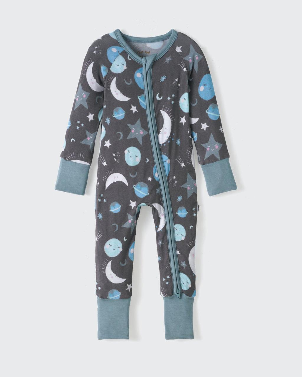 Blue To the Moon & Back Zippy