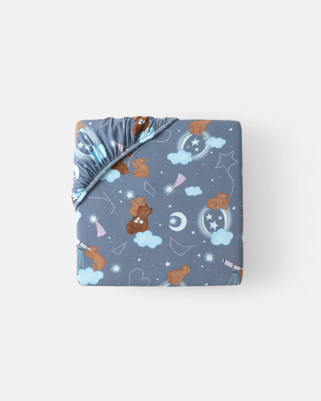 Constellation Cubs Fitted Crib Sheet