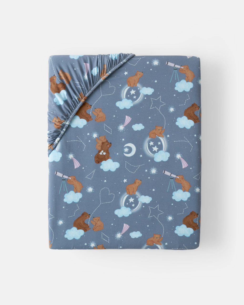 Constellation Cubs Fitted Crib Sheet
