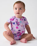 Spidey & His Amazing Friends Purple Tiny Webs Short Sleeve Bodysuit