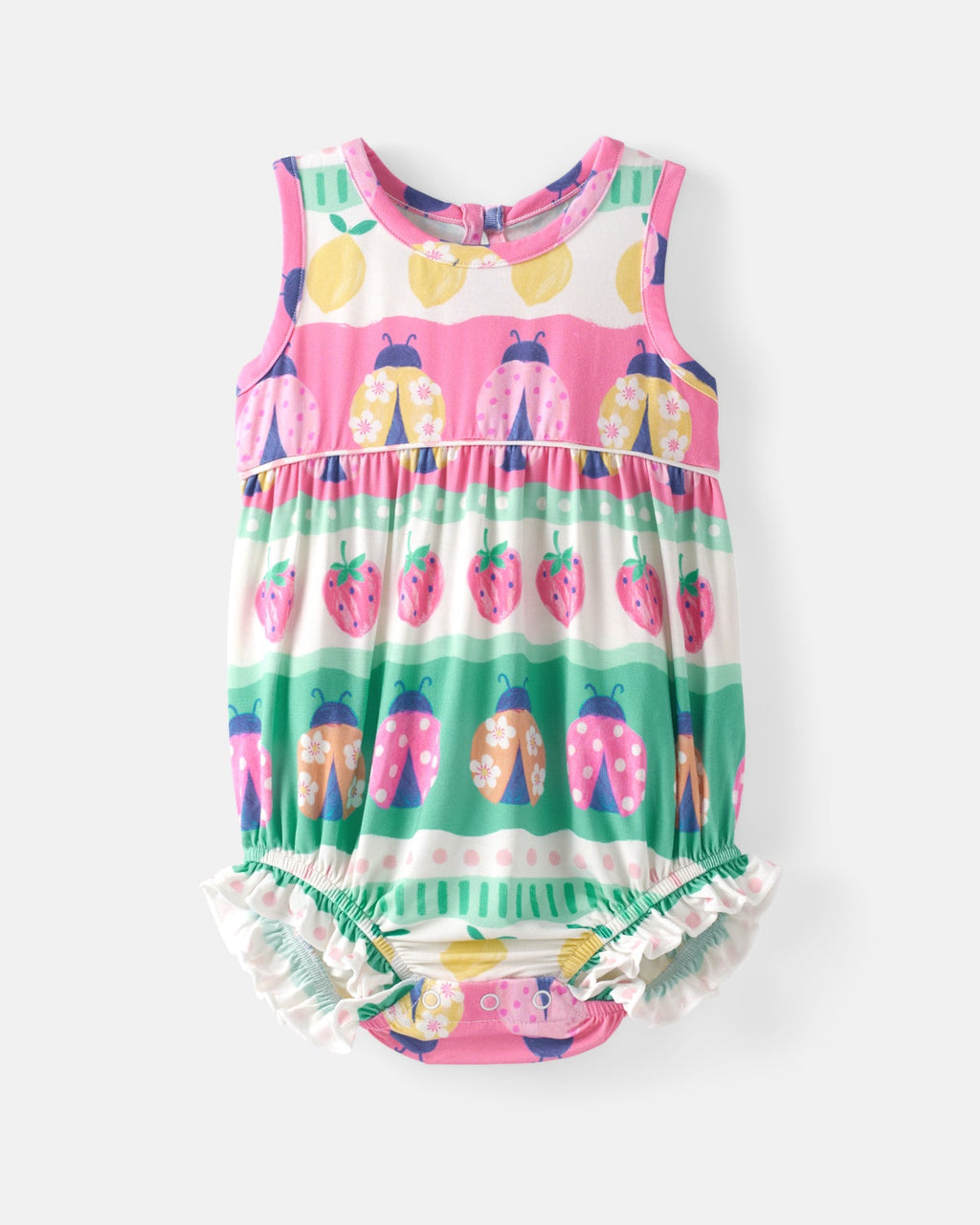 Ladybug Lane Bubble Romper