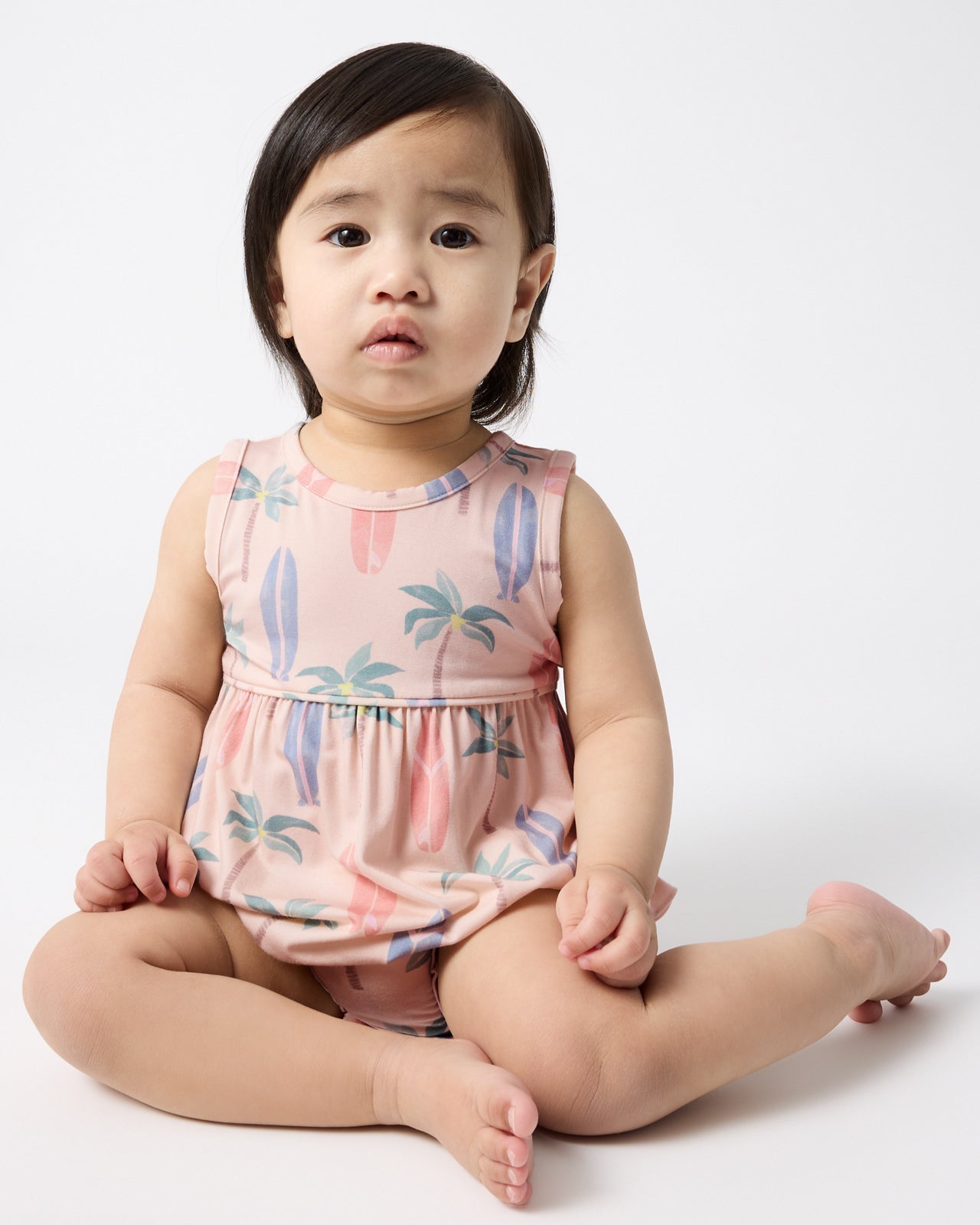 Palm Dunes Bubble Romper