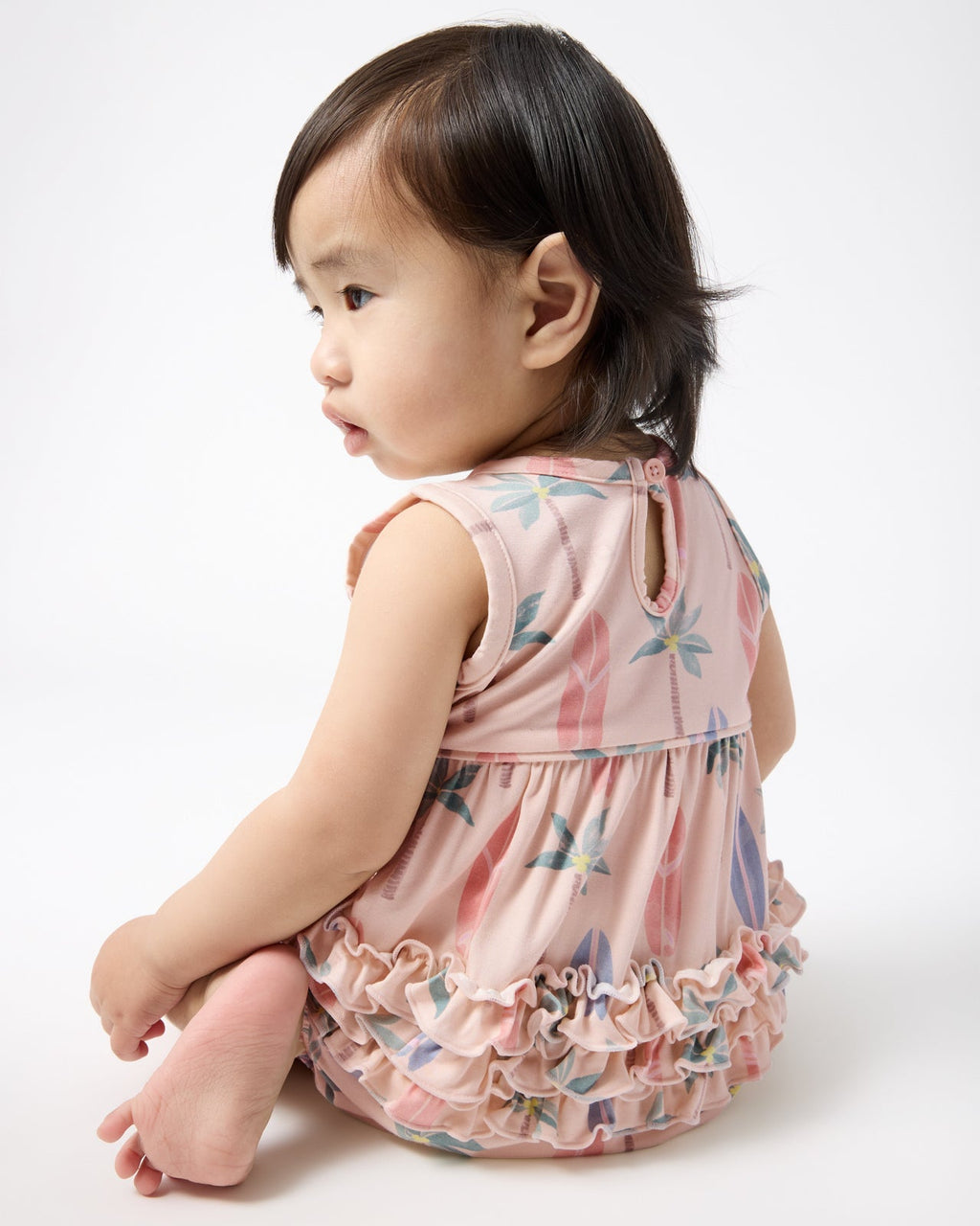 Palm Dunes Bubble Romper