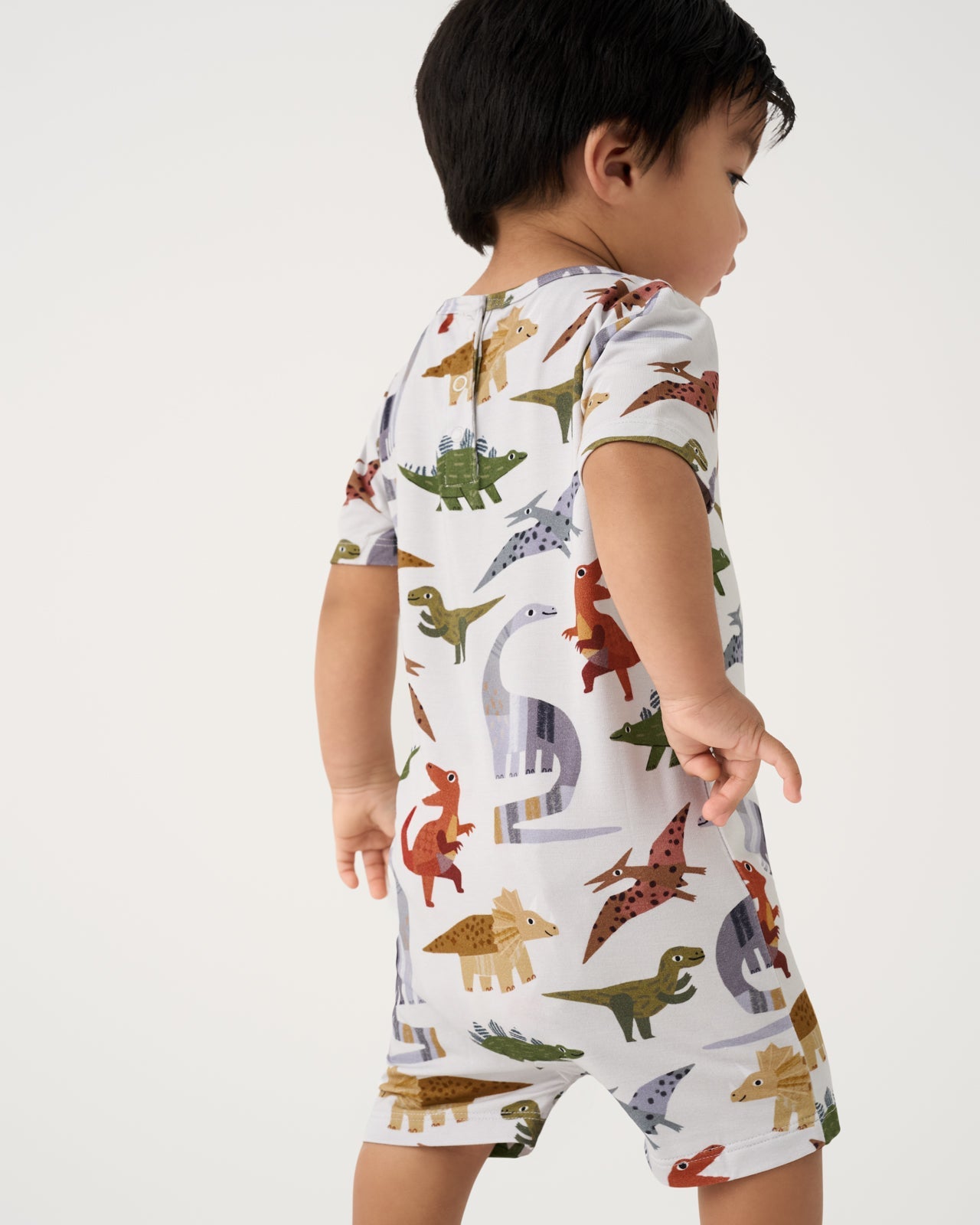 Roar & Explore Pocket Shorty Romper