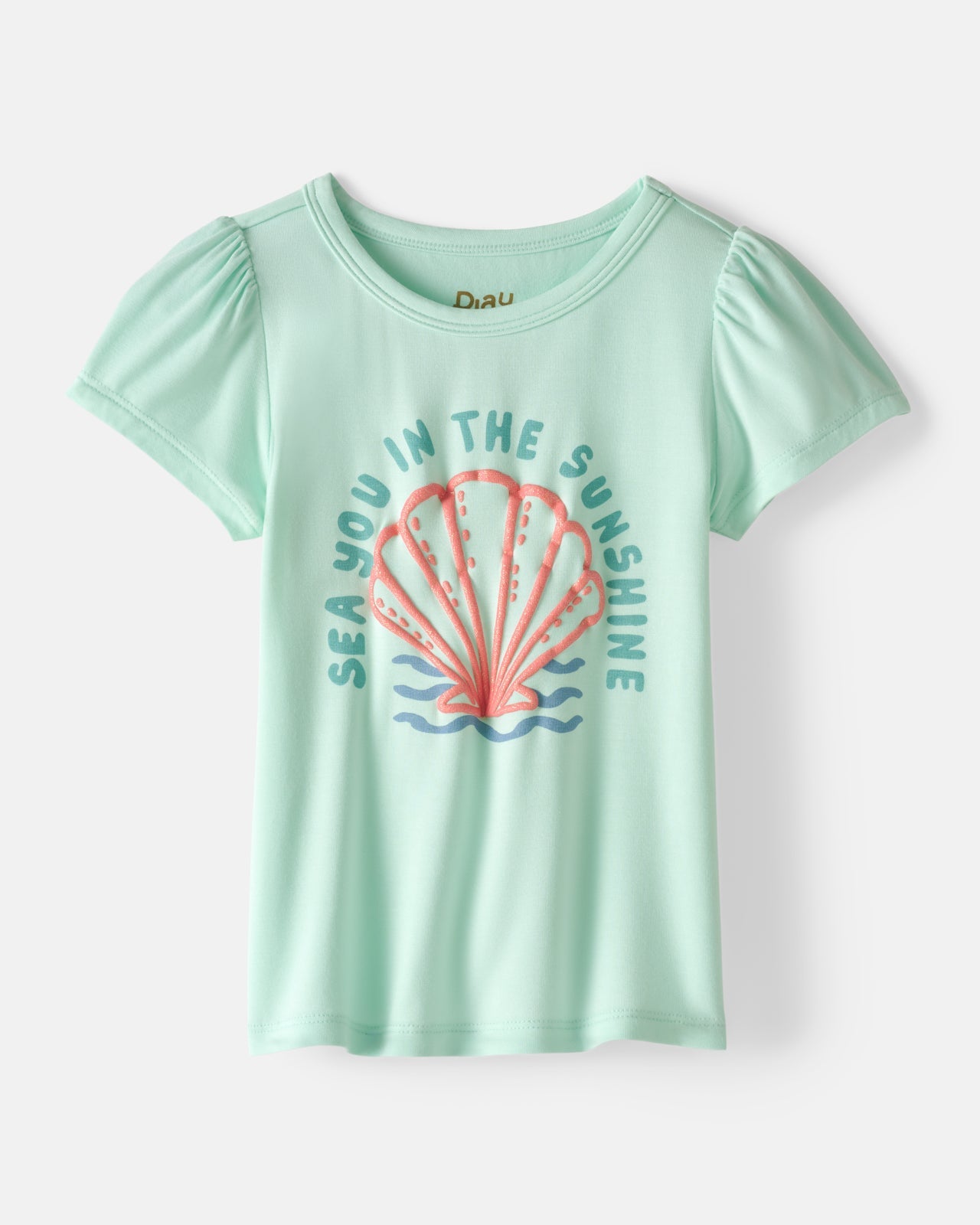Sparkling Seas Puff Sleeve Tee