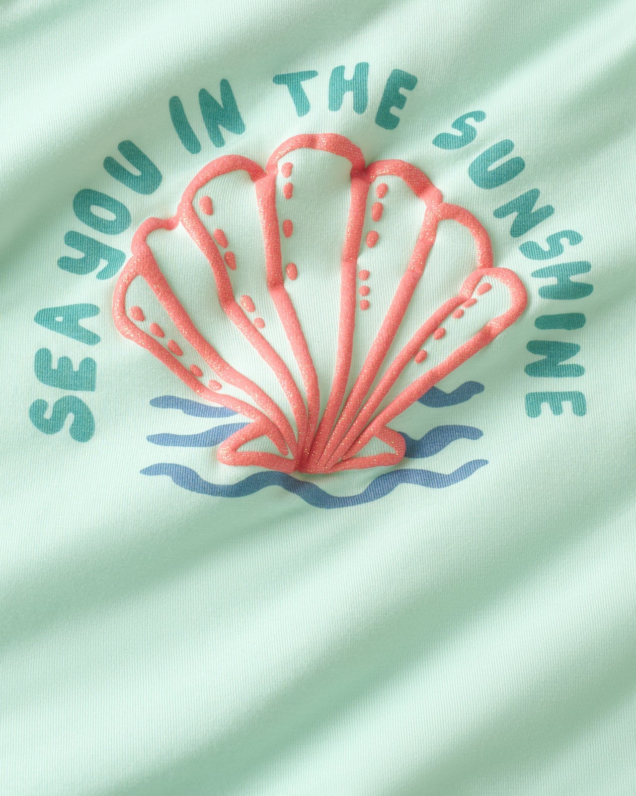 Sparkling Seas Puff Sleeve Tee