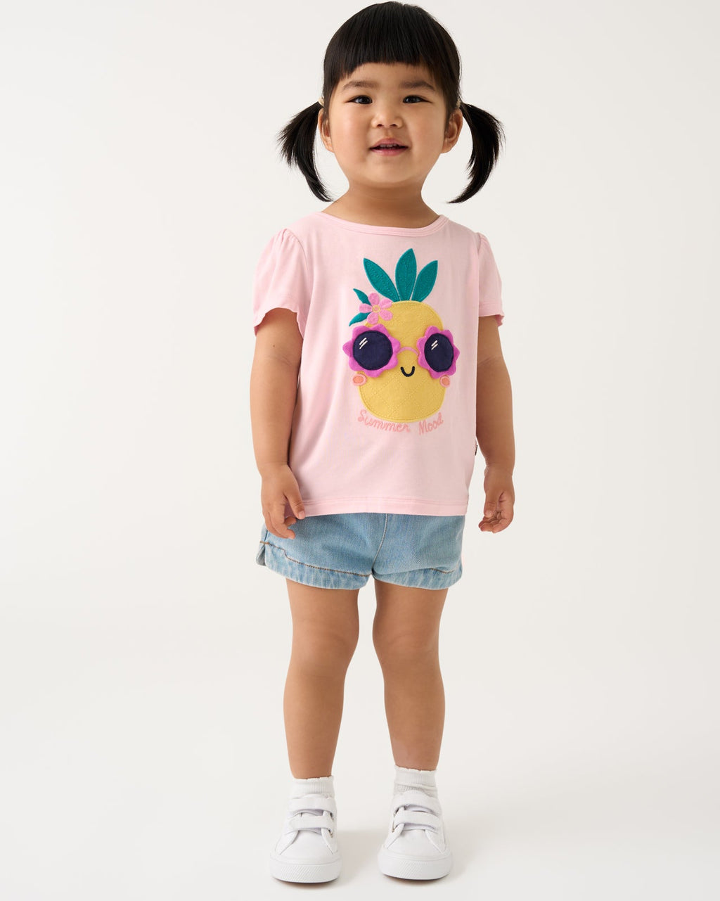 Summer Mood Puff Sleeve Tee