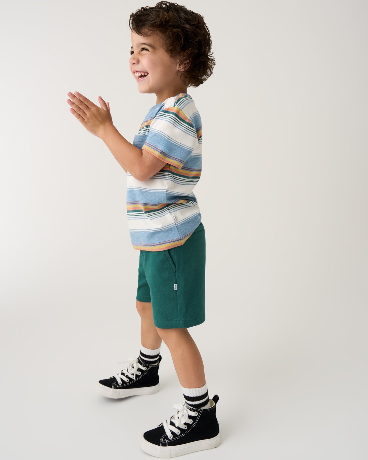 Muted Spruce Chino Shorts