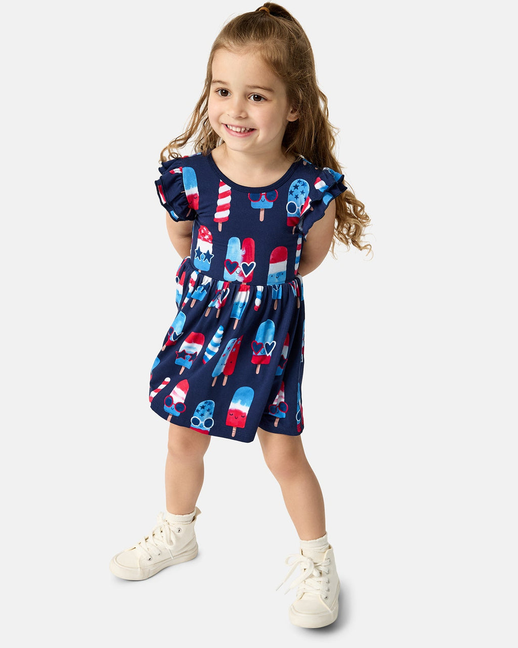 Sparkle Treats Flutter Skater Dress