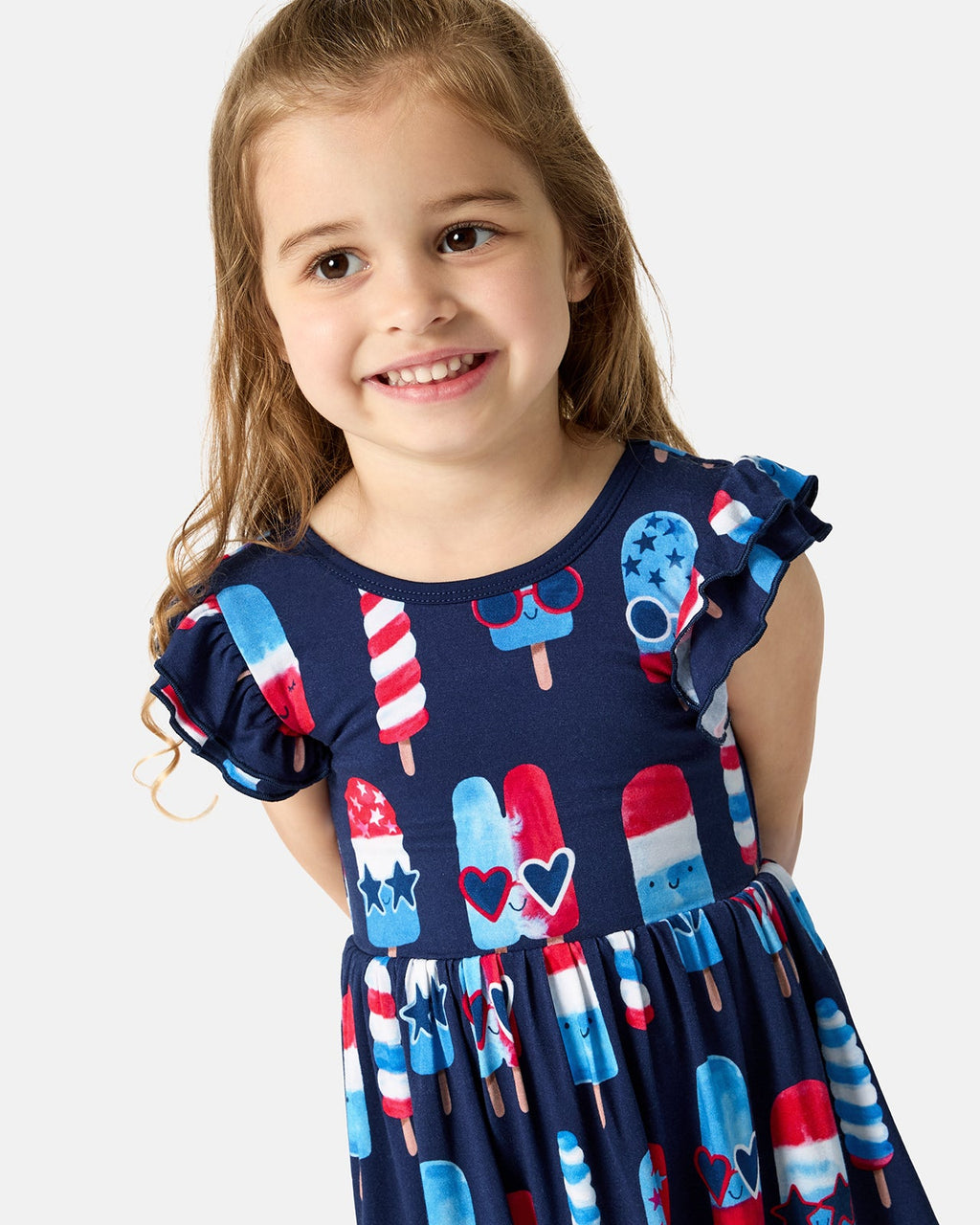 Sparkle Treats Flutter Skater Dress
