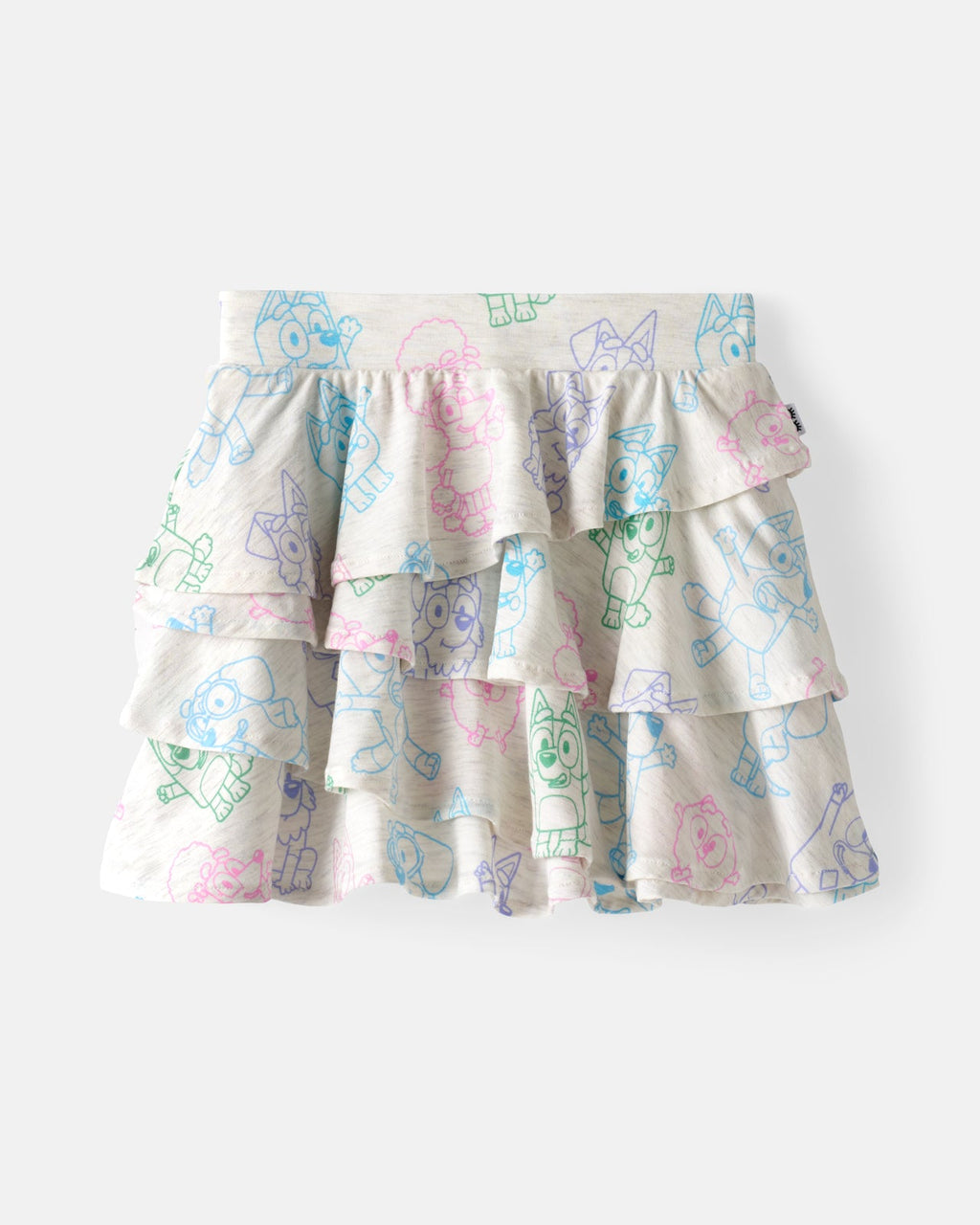 Bluey Playtime Crew Ruffle Skort