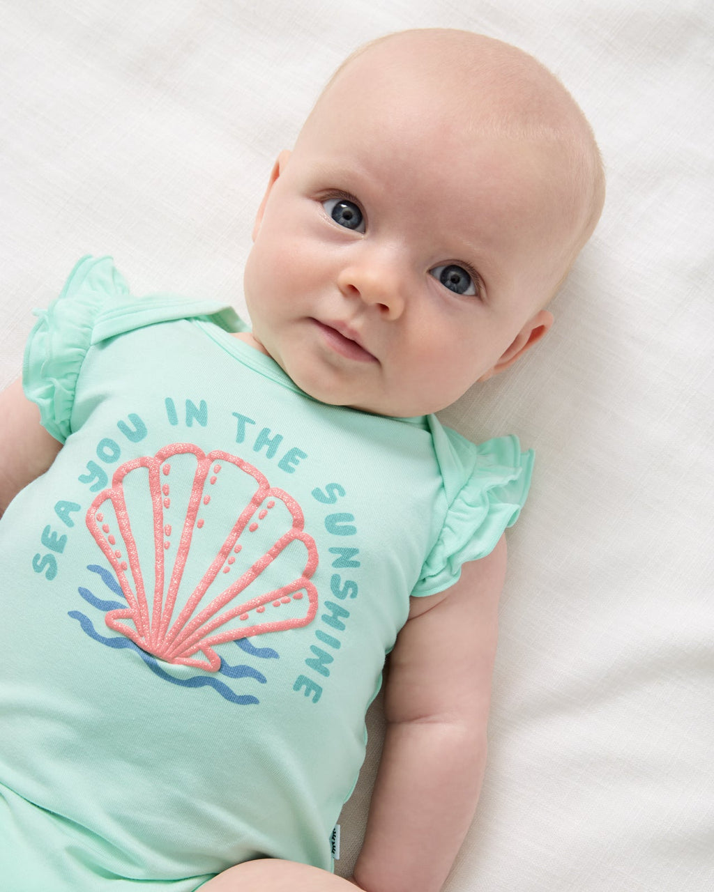 Sparkling Seas Flutter Bodysuit
