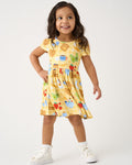 Breakfast Bunch Skater Dress