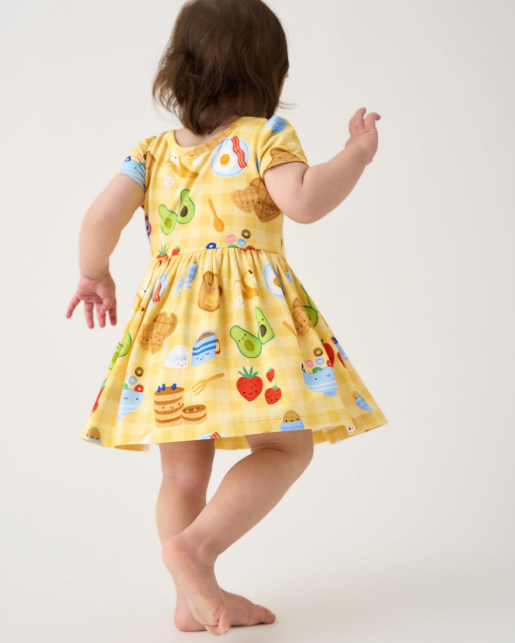 Breakfast Bunch Skater Dress with Bodysuit