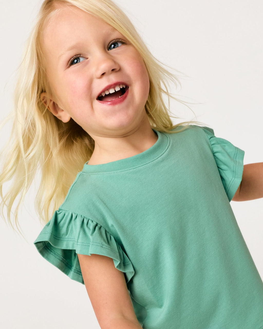 Cool Jade Flutter Tee