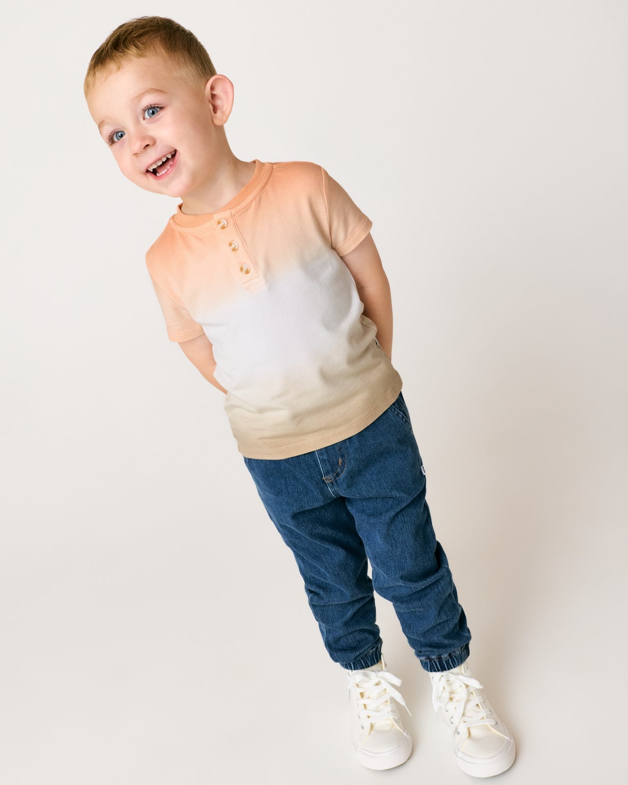 Golden Hour Henley Tee