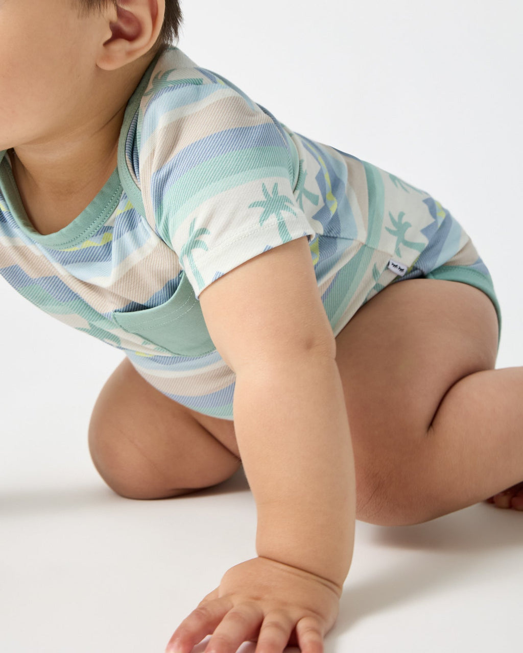 Swell Stripes Pocket Bodysuit