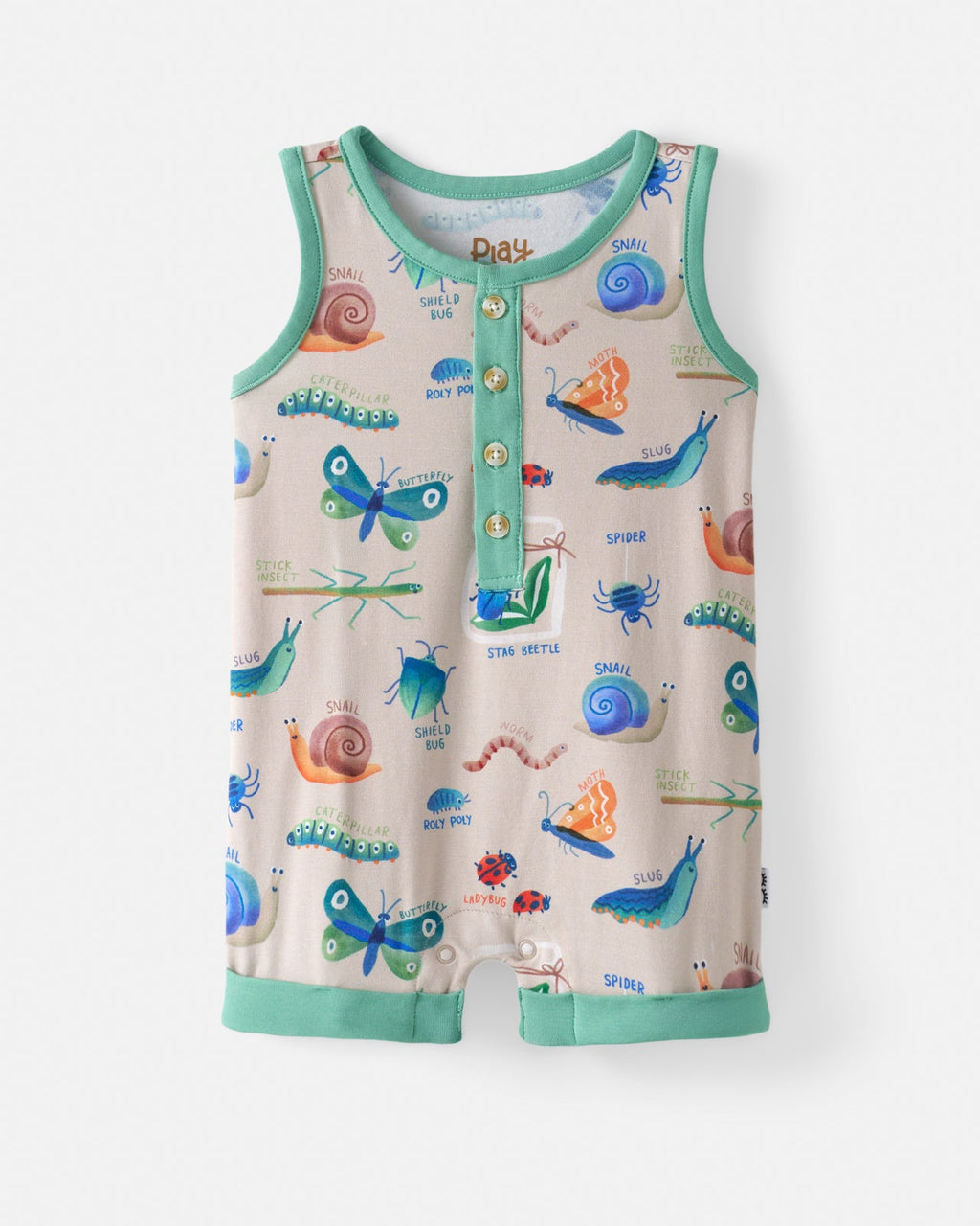 Nature Notes Henley Romper