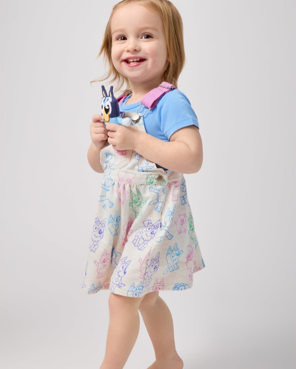 Bluey Playtime Crew Skirt Overall