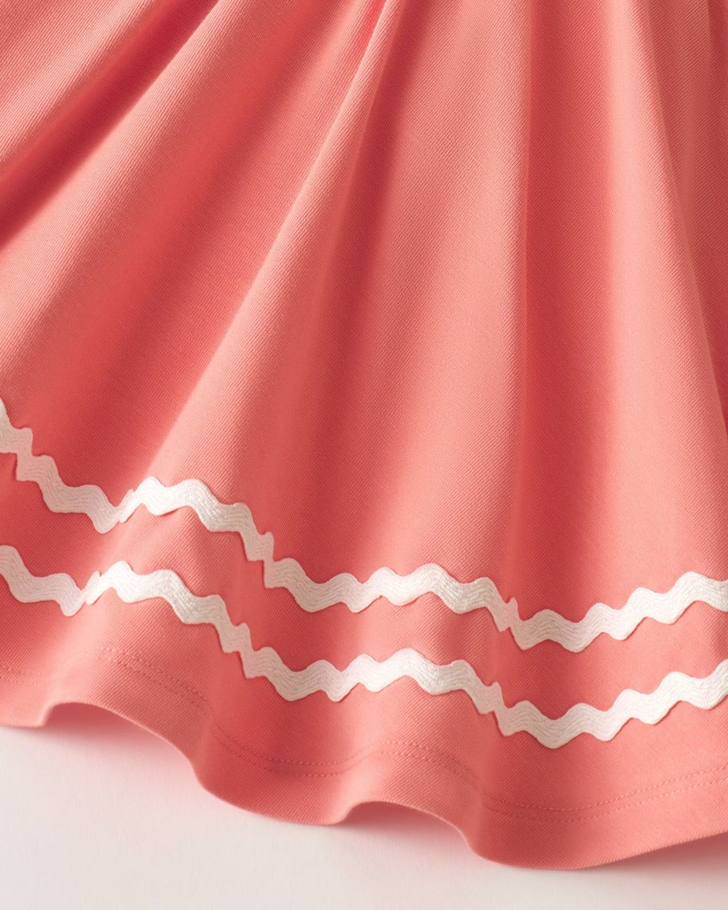 Beach Coral Asymmetrical Dress