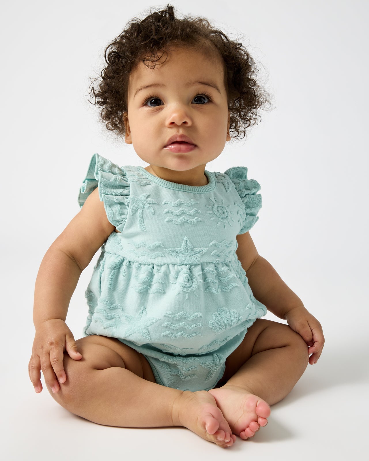 Coastal Rays Flutter Bodysuit