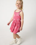 Celebration Gingham Bow Back Twirl Dress
