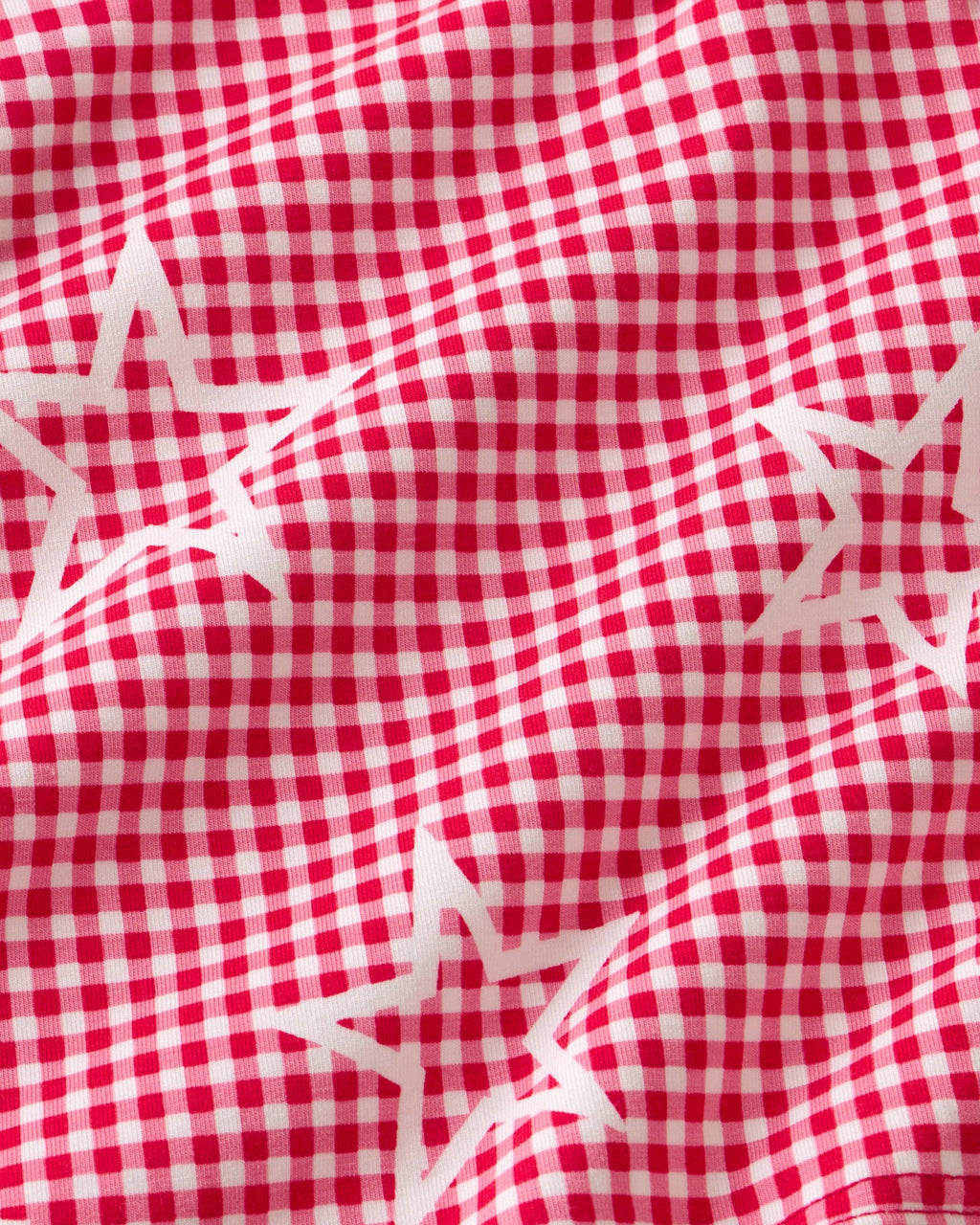 Celebration Gingham Ruffle Tank Top