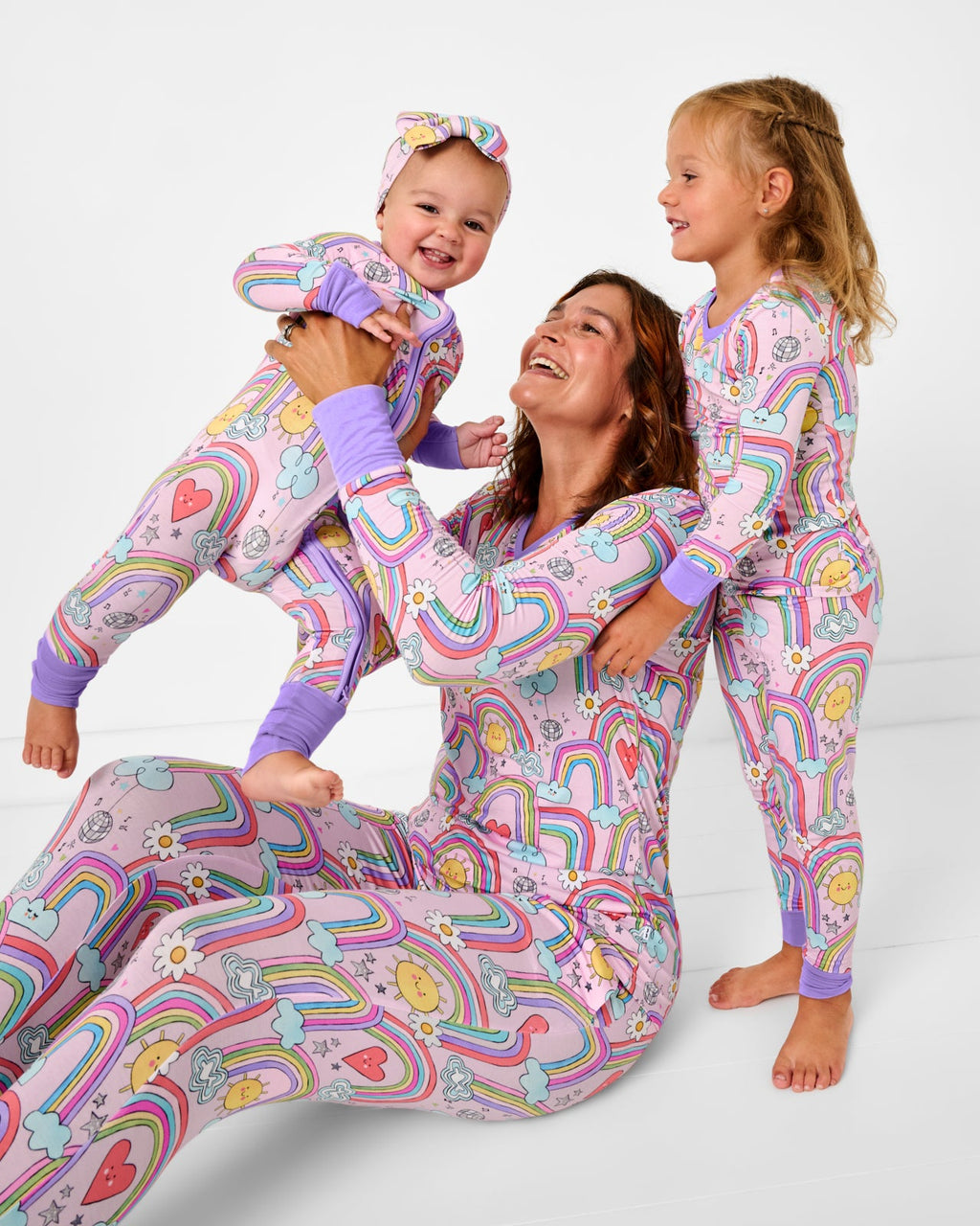 Disco Rainbows Women's Pajama Pants