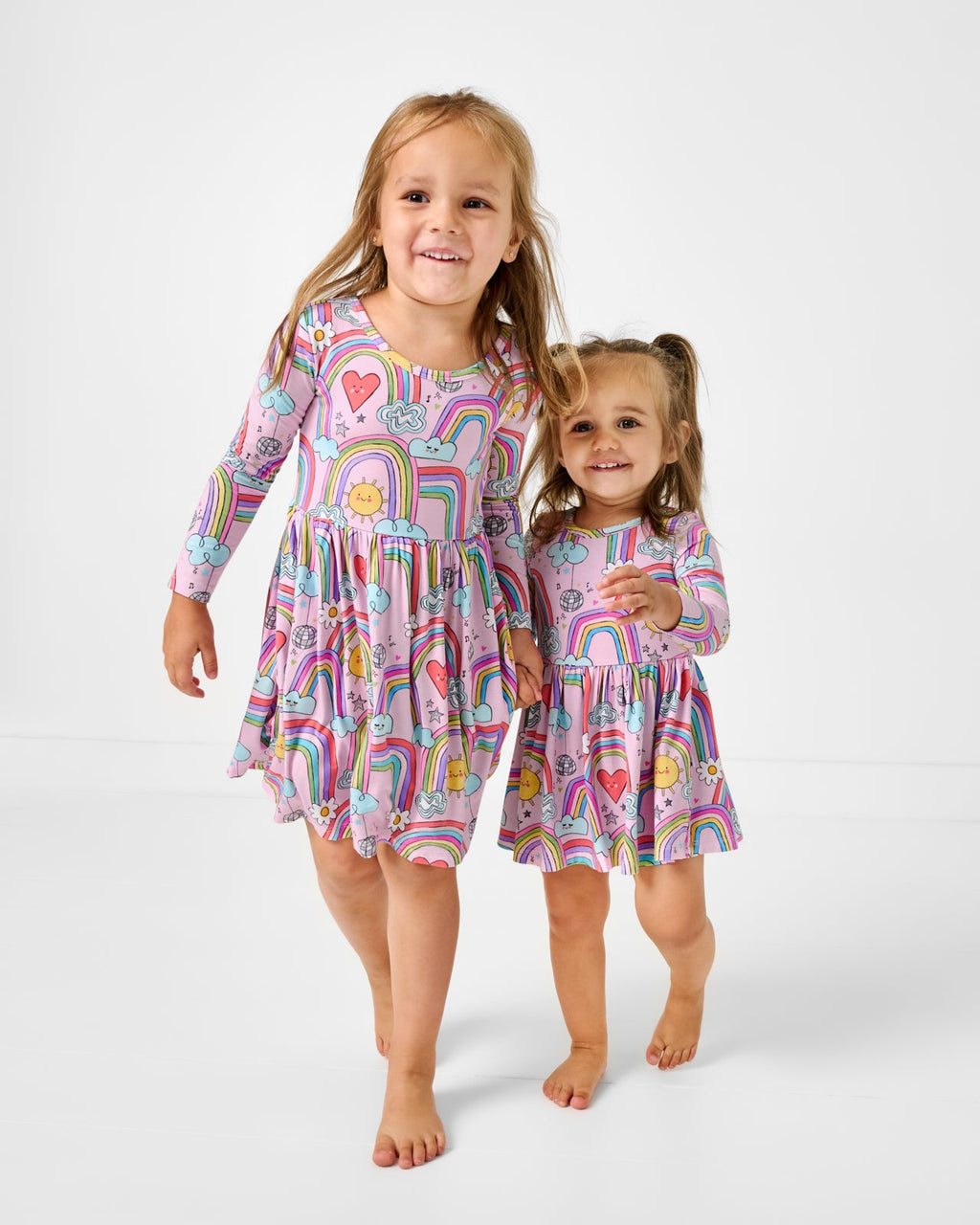 Disco Rainbows Skater Dress