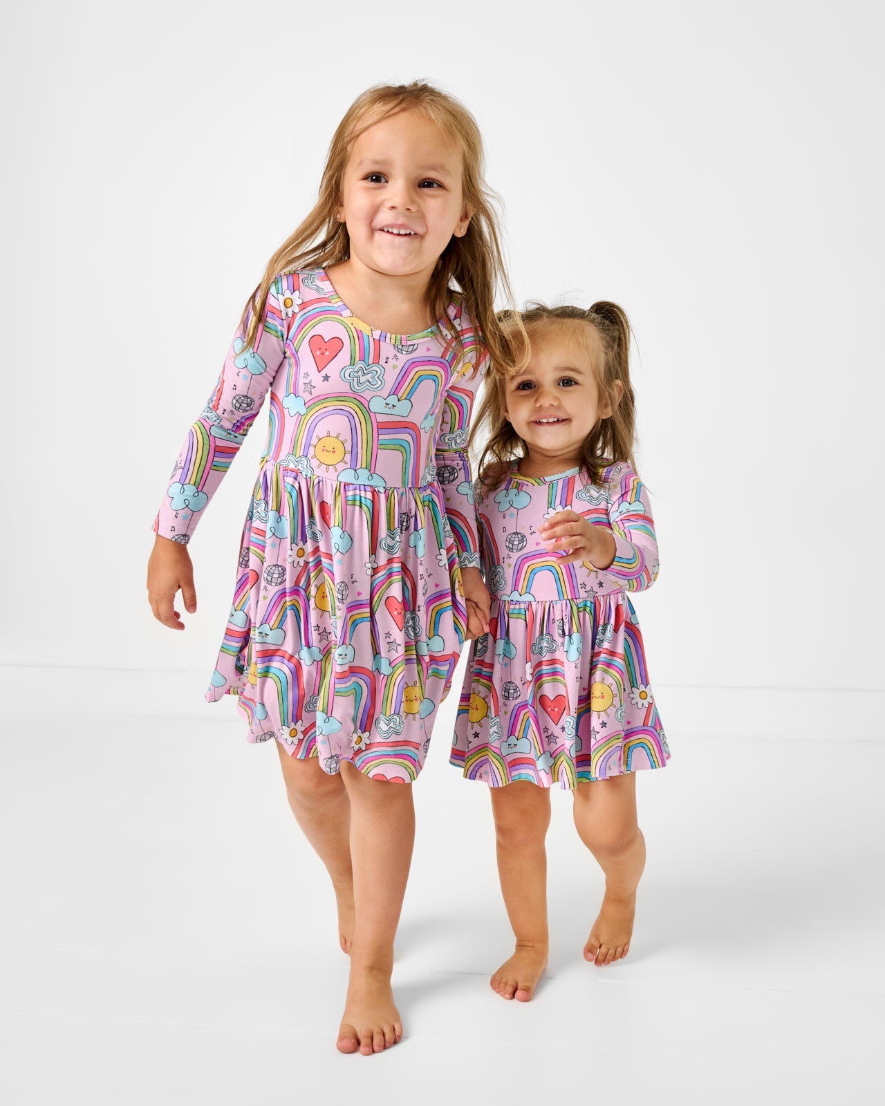Disco Rainbows Skater Dress