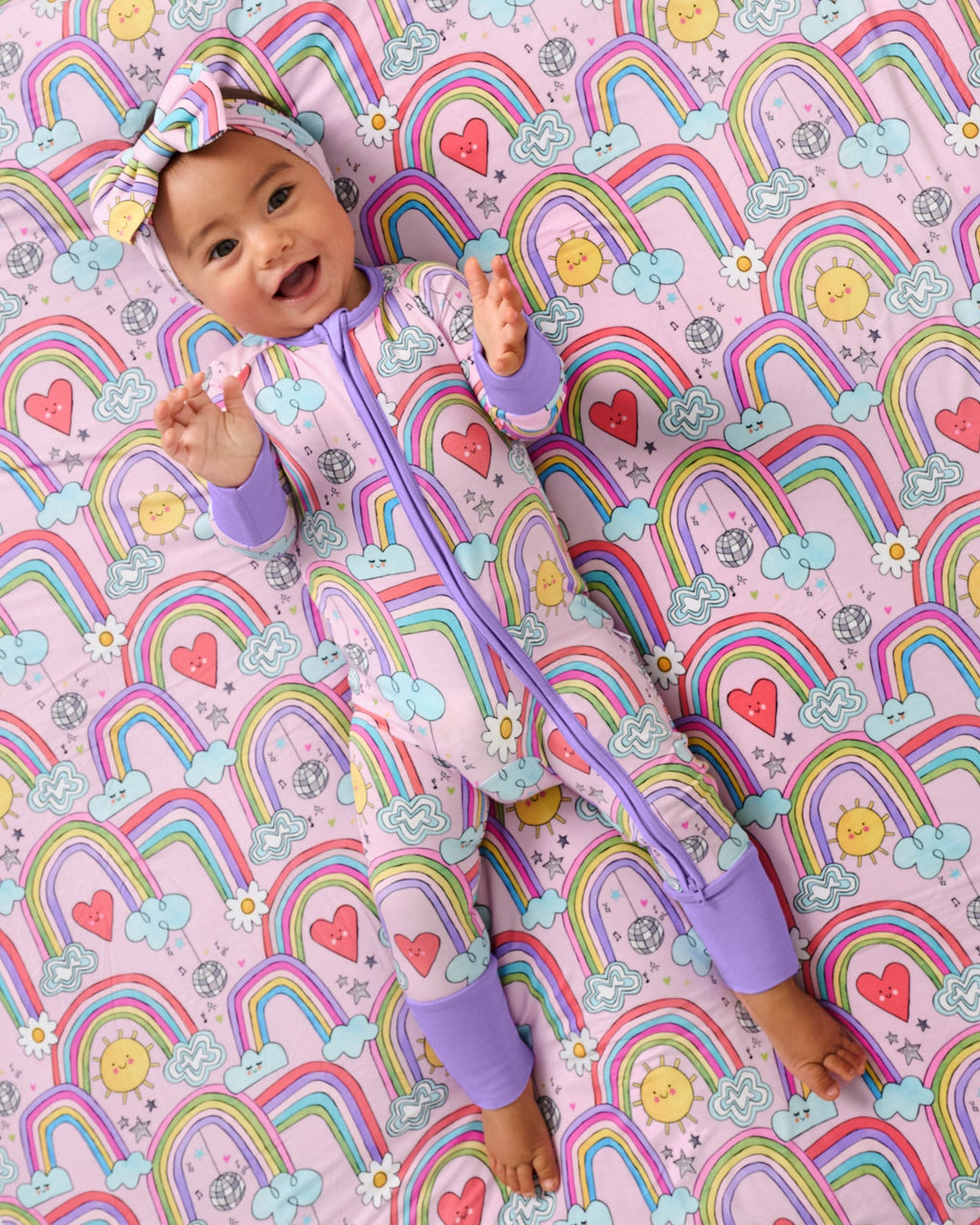 Disco Rainbows Zippy