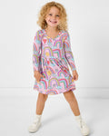 Disco Rainbows Skater Dress