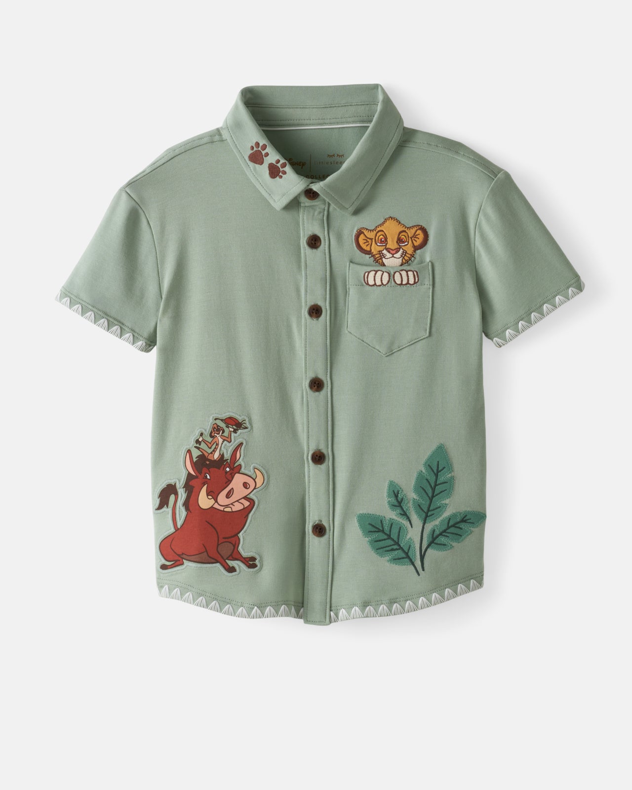 Disney Jungle Trio Button Down Shirt