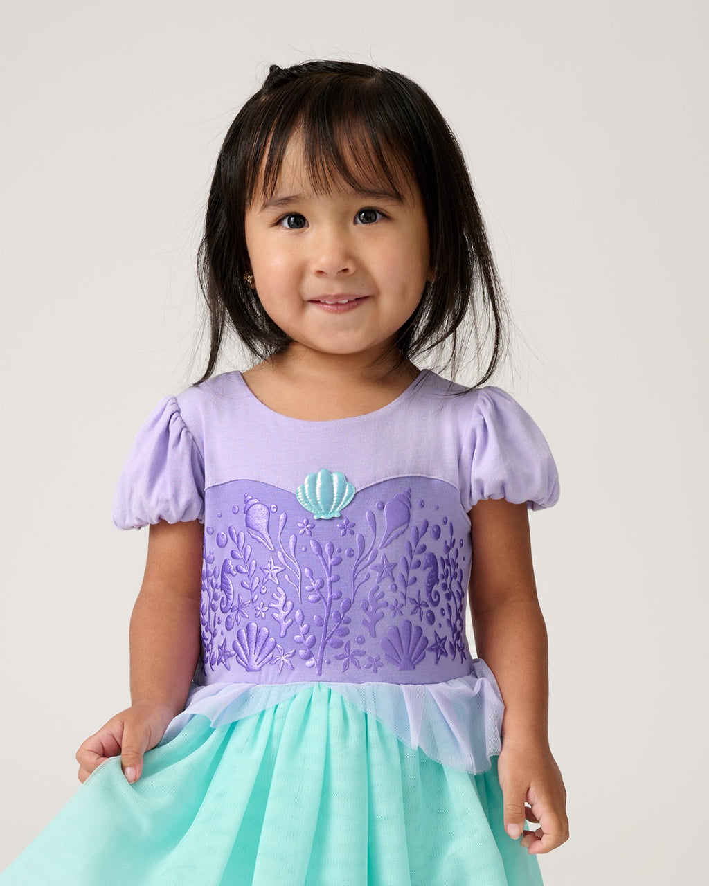 Disney Princess Ariel Dress with Bodysuit