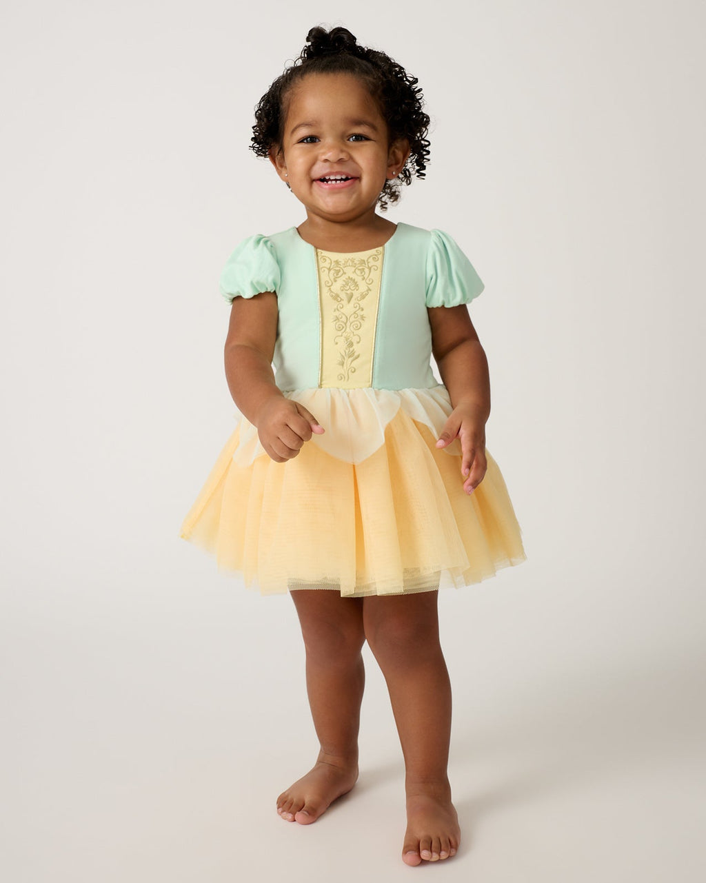 Disney Princess Tiana Dress with Bodysuit