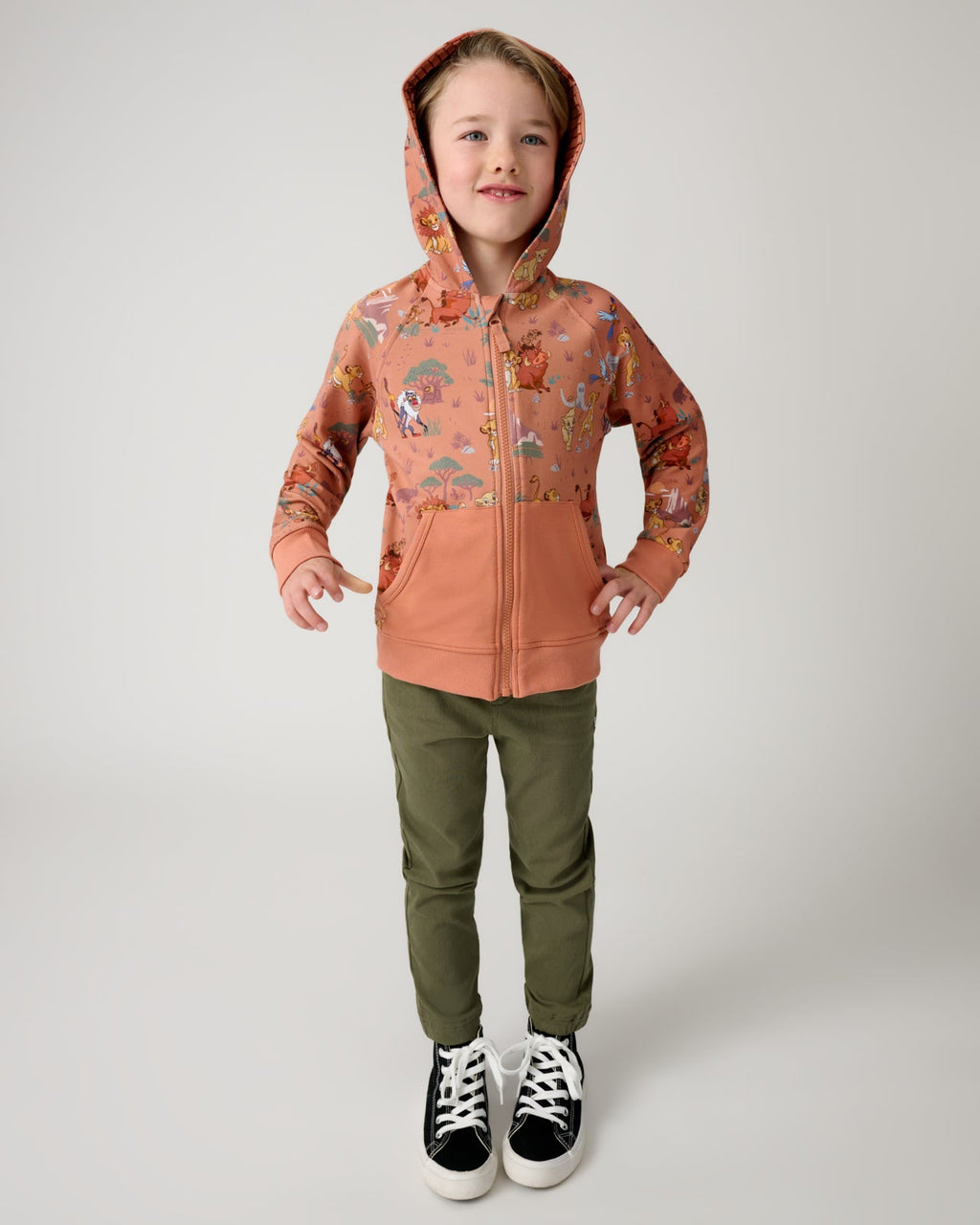 Disney Simba's Safari Zip Hoodie