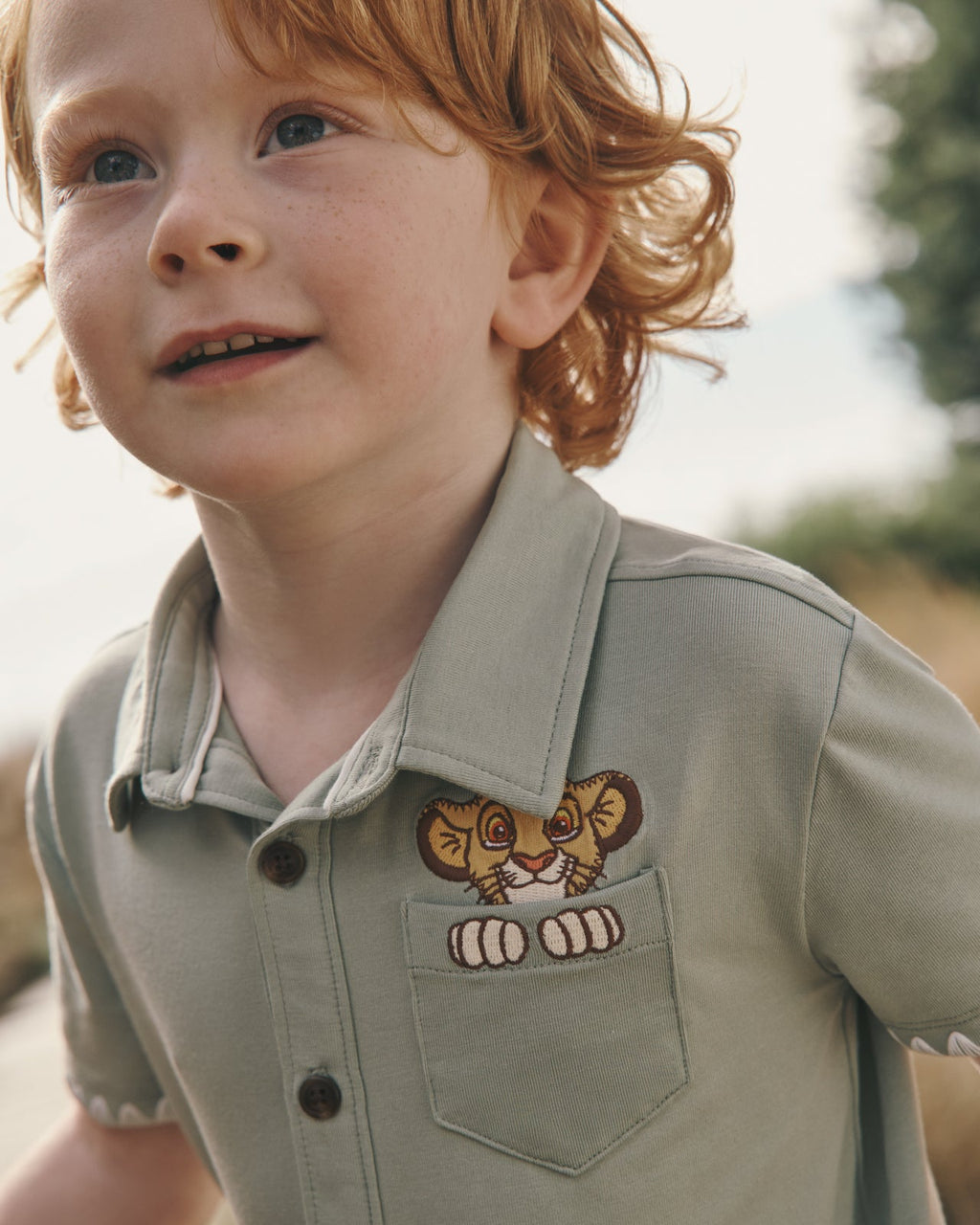 Disney Jungle Trio Button Down Shirt