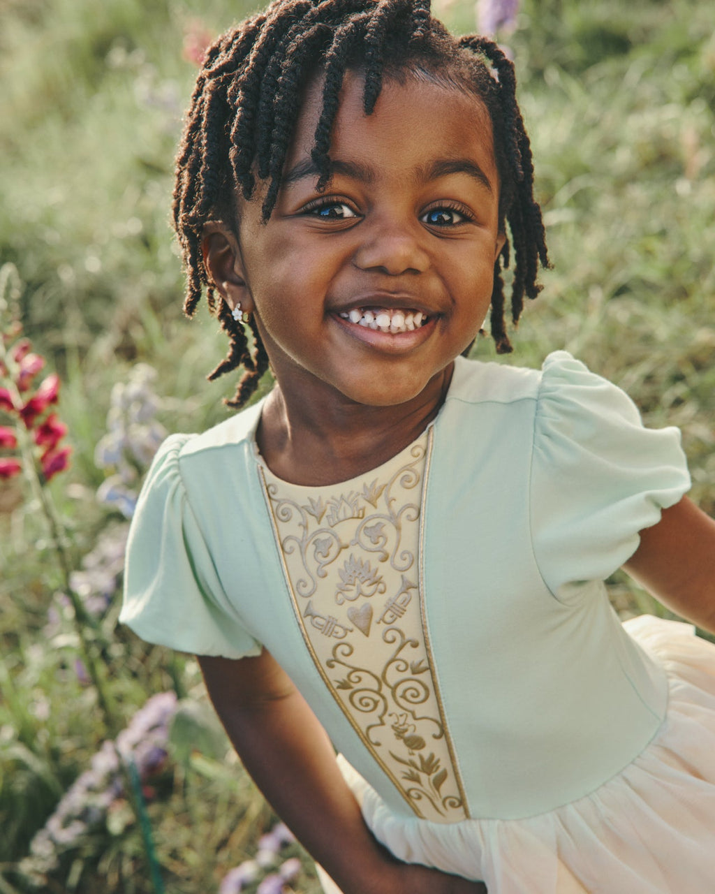 Disney Princess Tiana Dress with Bodysuit