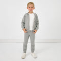 Heather Gray Zip Hoodie