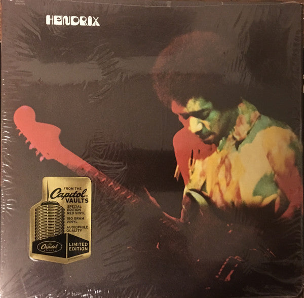 Jimi Hendrix ‎– Band Of Gypsys - RED COLOURED VINYL 180 GRAM LP USA ISSUE