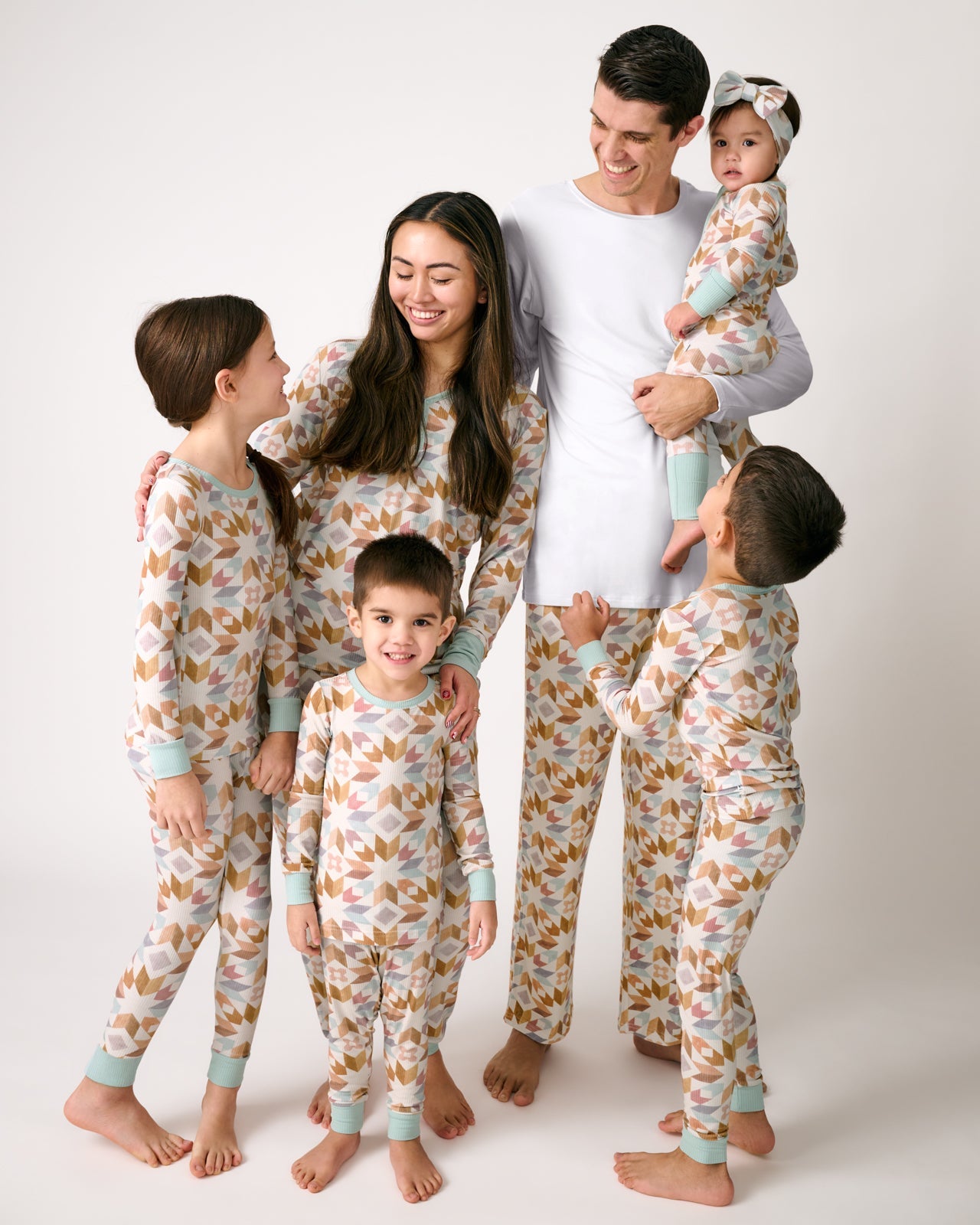 Kaleidoscope Dreams Ribbed Men's Pajama Pants
