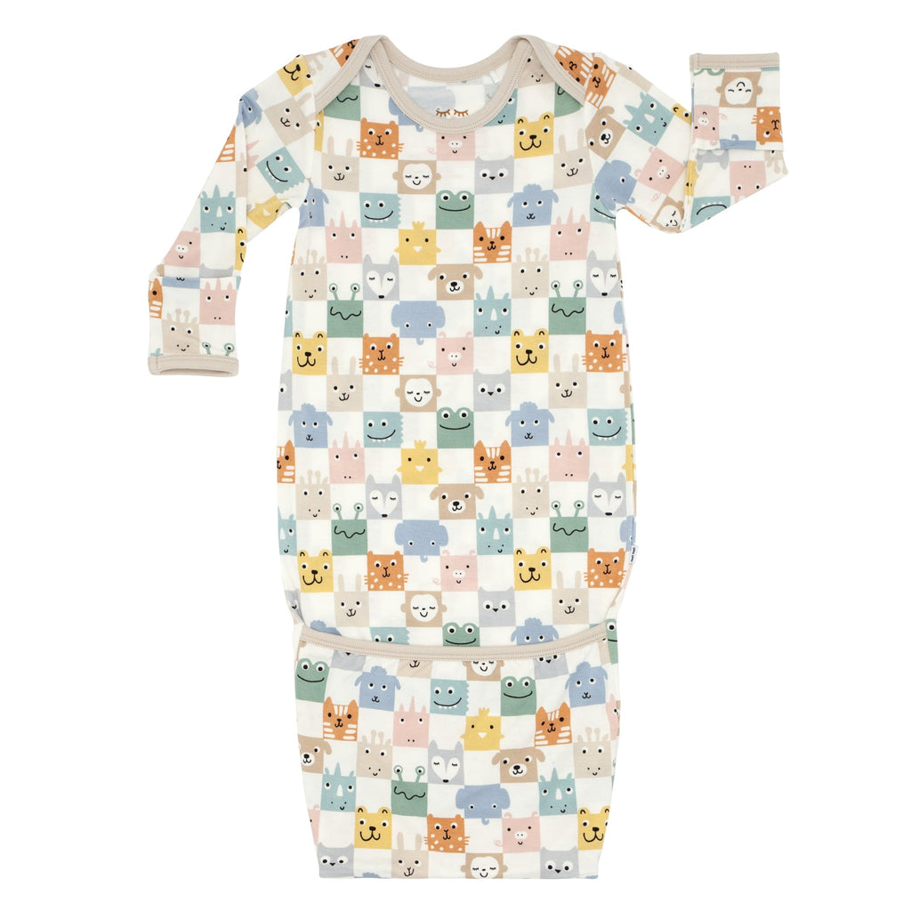 Check Mates Infant Gown