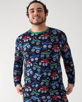 Monster Truck Madness Men's Long Sleeve Pajama Top