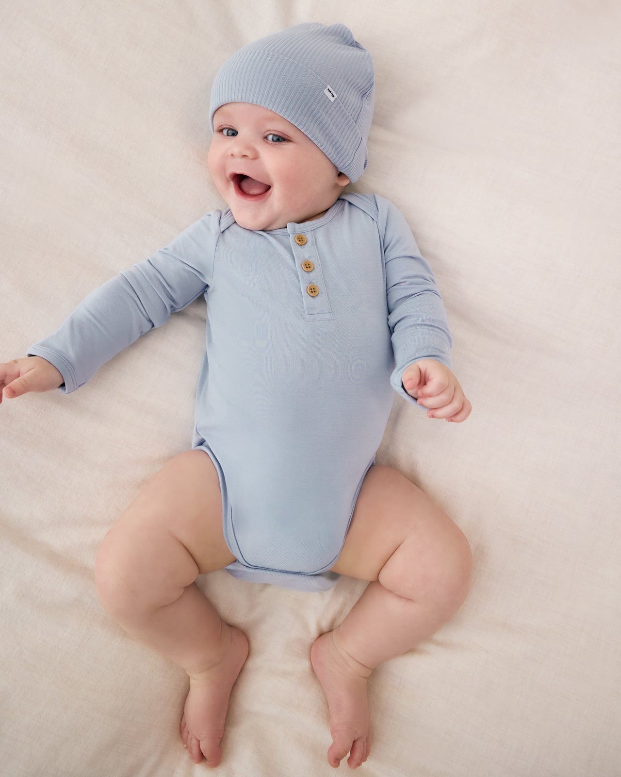 Light Fog Henley Bodysuit
