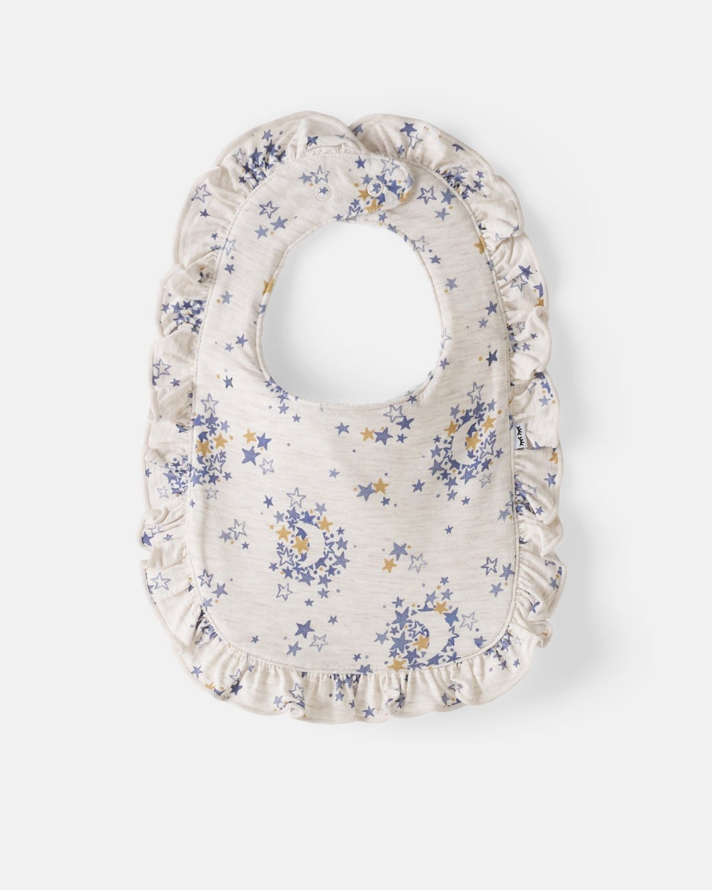 Lullaby Sky Ruffle Bib